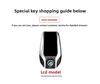 Car LED Display Key Case Cover For BMW 5 7 Series X3 X4 X5 X7 G30 G31 G11 G12 G01 GT G32 i8 Shell Accessories YA1