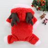 Thicken Christmas Dog Costume Warm Cat Jumpsuits Pet Supplies Dog Sweatshirt  Pet Show