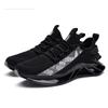 TUINANLE Men Shoes Comfortable Casual Sneakers Fashionable Platform Breathable Couple Running Shoes Black Walking Sneakers