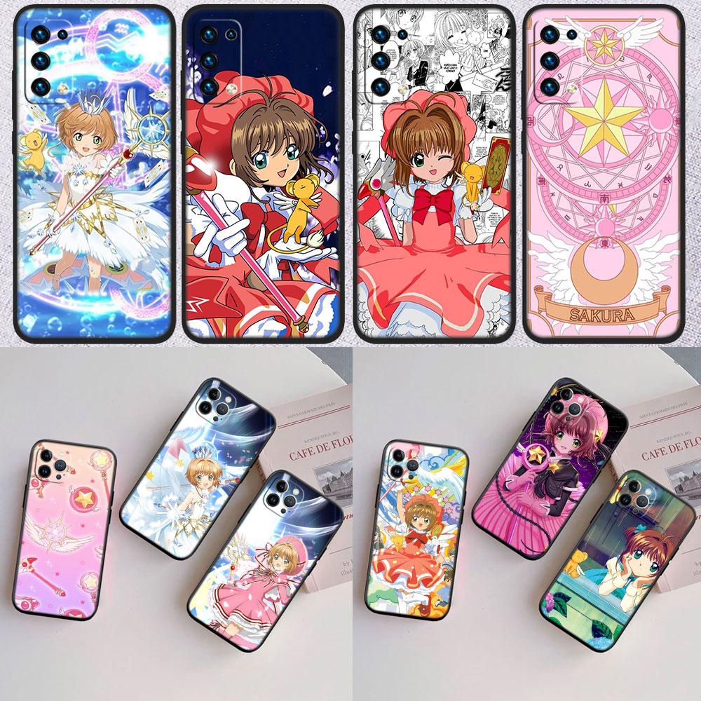 Чехол для телефона TR7 C-Cardcaptor S-Sakura Shell для OPPO A40 A60 A80 A15 A16 A16K A12 A17 A17K A54 A54S A53 A53S A55 A56 A57 A98 F23