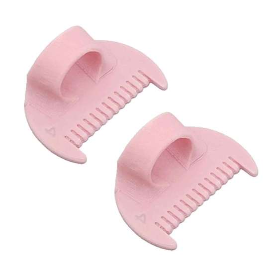 2/4Pcs Sewing Gauge with Thumb Guide Compact Design Portable Needle Gauge Quilting Ruler DIY Stitching Tools