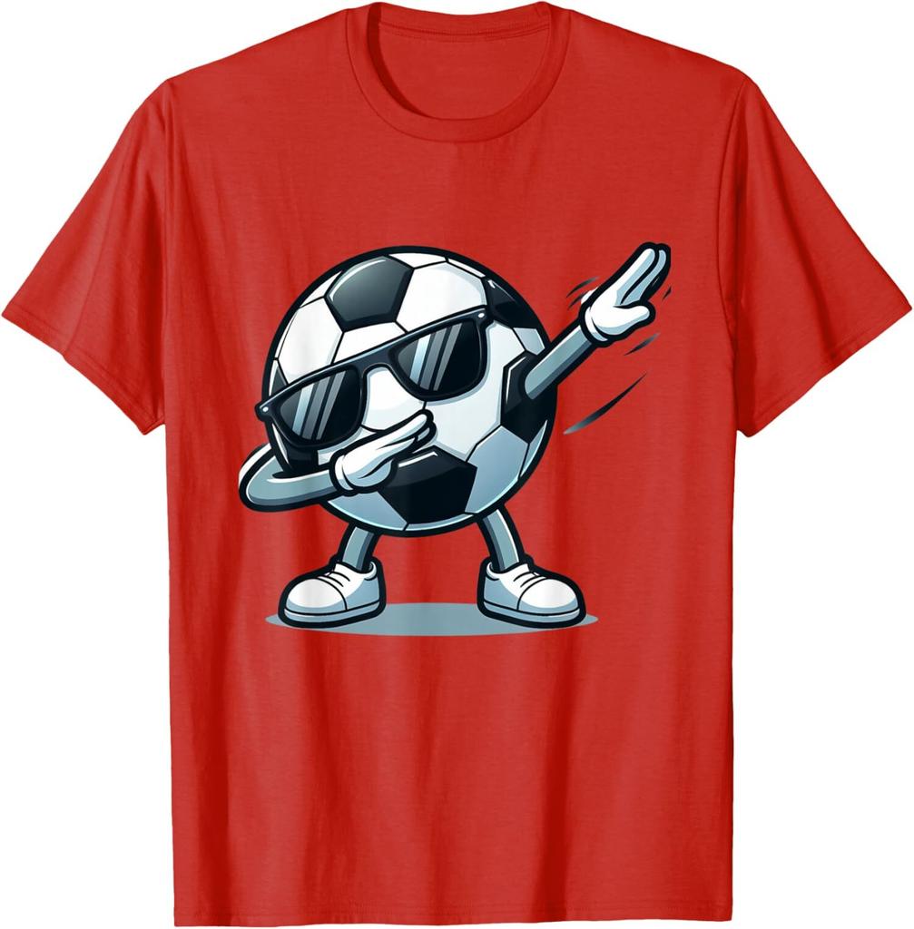 Dabbing Soccer Ball Funny Sports Player Football Fan Unisex T-Shirt