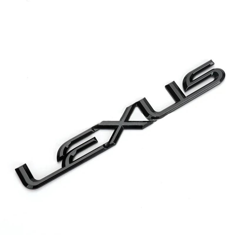 ZAG1 2026 Hot Interior Stickers ABS For Lexus LX470 LX570 Logo IS300 ES250 ES350 IS250 CT200H GS350 NX200T Car Rear Trunk Emblem Badg