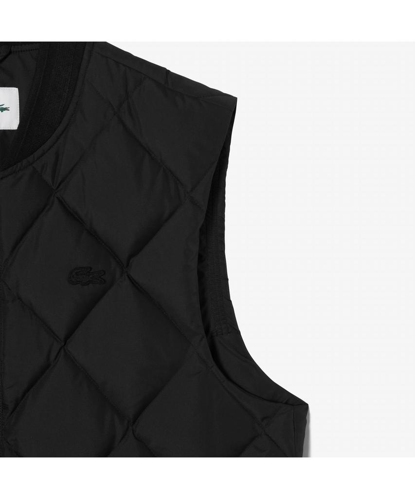 Lacoste Men'S Diamond Quilted Down Vest Bh282E-55N 031