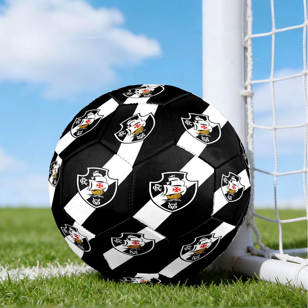 Vasco Football Club Printed Size 5 Soccer Balls, High-Quality, Anti-Slip, Protective Football, A Unique Gift , Birthdays, Christmas Gifts