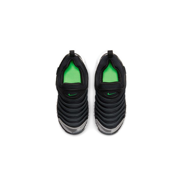 Nike Dynamo Free Leather Fabric Sports Non-Slip Wear-Resistant Breathable Lightweight Shock Absorption Low-Top Casual Shoes Kids Sneaker 343738-028