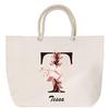 Sac De Plage - PLANETEE - Tessa - Anse Corde - Grand Format - Lettre Fleur