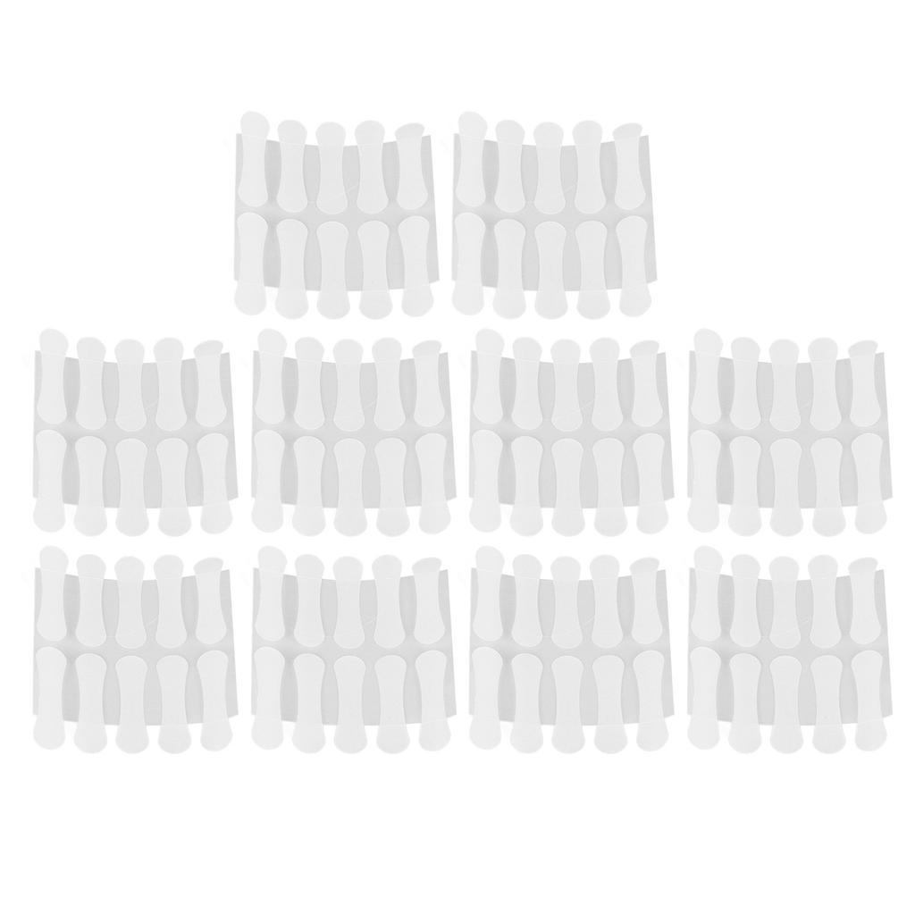 100 шт. Лента для лица Лифтинг Невидимая Осветляет Мелкие морщины Подтягивает Водонепроницаемая Лента для подтяжки лица Невидимая для двойного подбородка