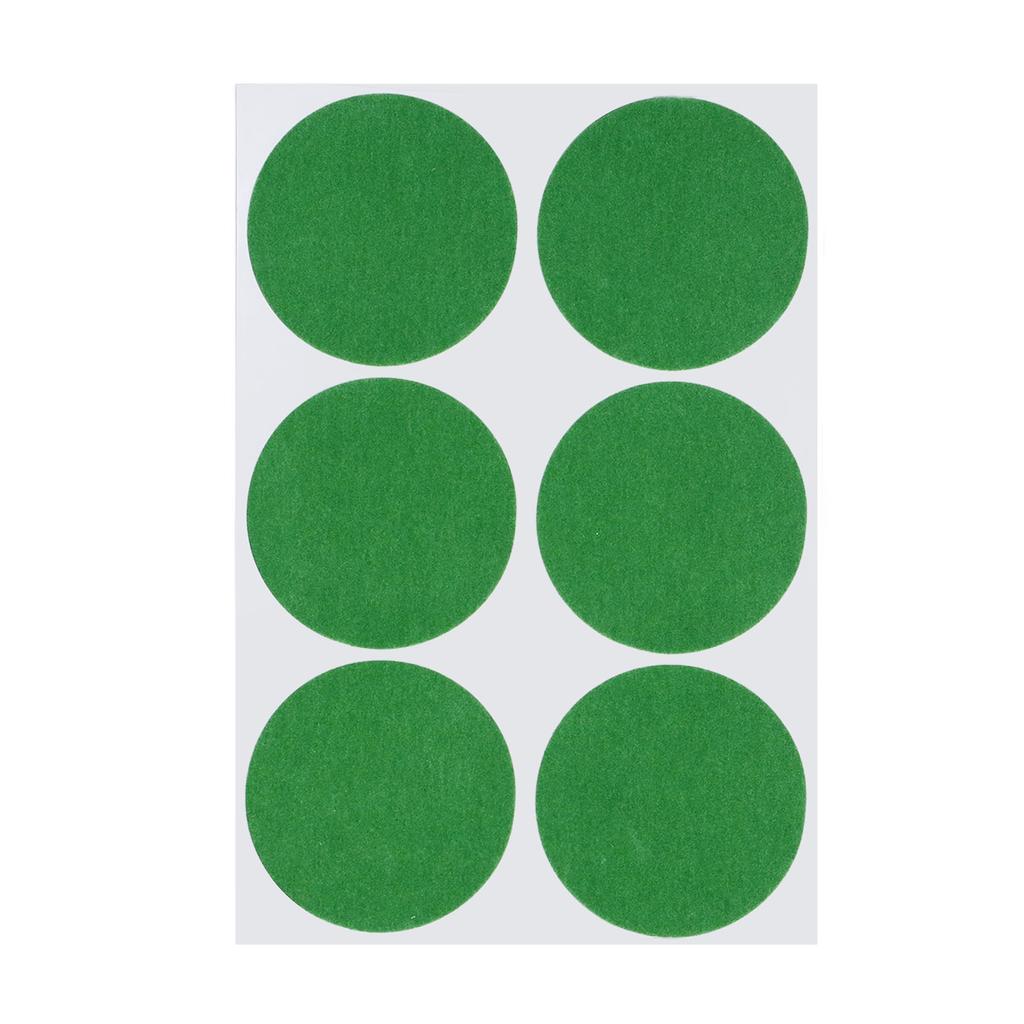 1 Sheet 6pcs Billiard Cloth Repair Stickers Easy Apply Pool Accessories Billiard Table Cloth