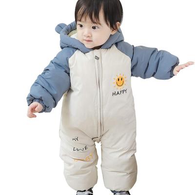 Детские длинные лыжи для малышей 100 дней 66 73 80 90 см [Famuka] Одежда, Комбинезоны, Комбинезон, Милый, Новорожденный, Рукав, Зима, Дети, Детская одежда, Теплый, Одежда,