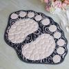 Door Mats Cute Big Feet Water Absorbent Non-slip Bath Rug Mat Carpet