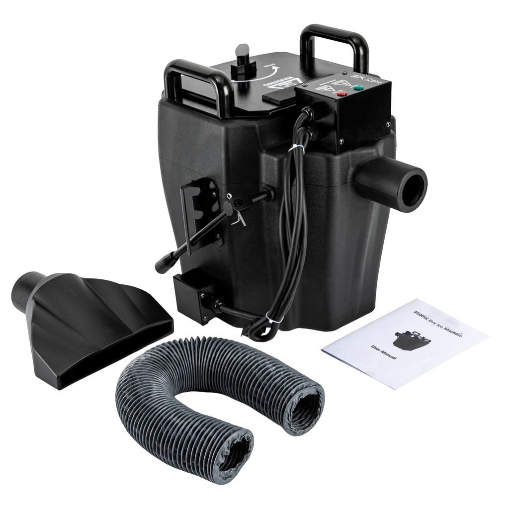 3500W DJ Stage Effect Dry Ice Machine Wedding Party Low Smoke Machine Portable Performance Event Smoke Machine