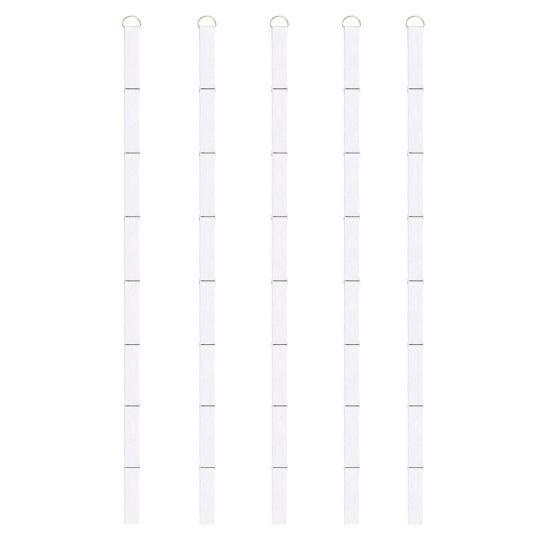 Girl Headband Holder Organizer 24-Slot Hanging Hairband Storage Rack High-Density Elastic Hair Hoop Display Stand