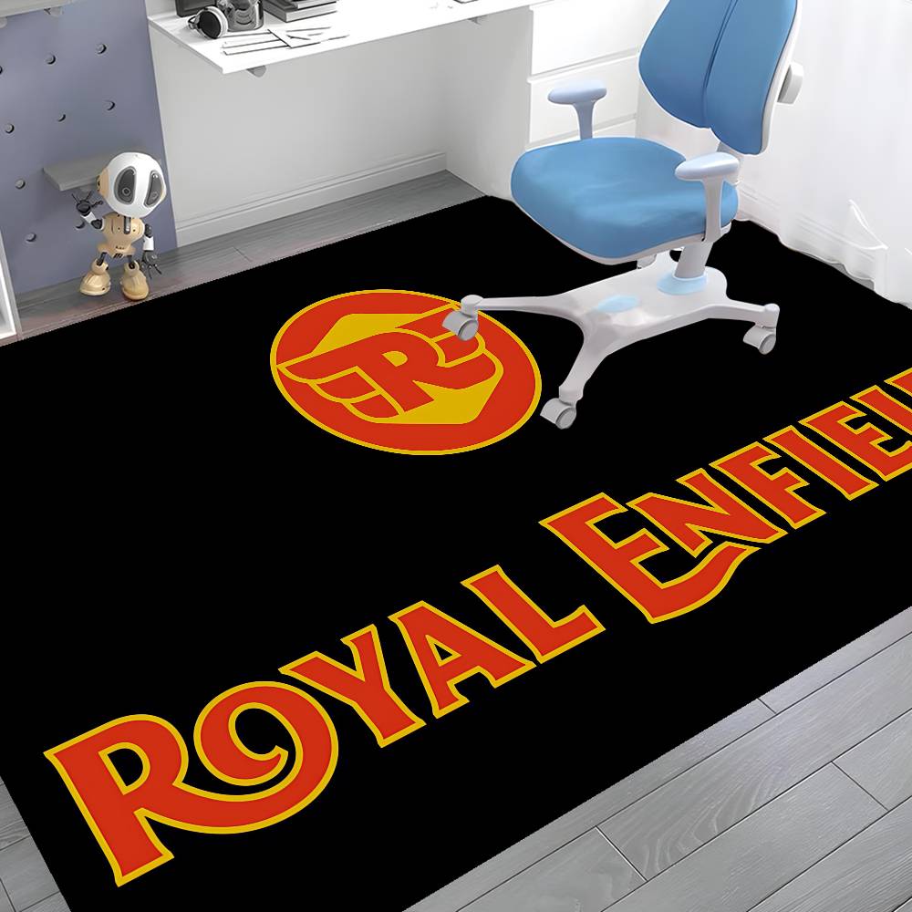 Ковер для коридора Moto Racing R-Royals E-Enfields Моющийся Нескользящий Коврик для зоны гостиной, дивана, стульев Коврик для прихожей Кухонный Коврик
