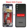 Панель для мобильного телефона S20 TFT Tela Pantalla Amoled OLED LCD Запасной дисплей S20 4G Рамка экрана для Samsung Galaxy SM-G980F