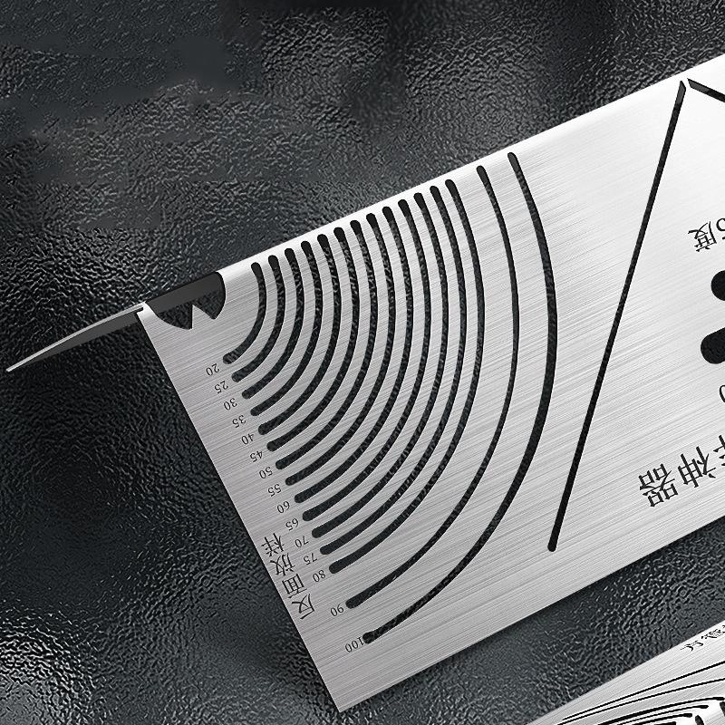 Инструмент для маркировки углов и дуг, регулируемый линейный дуговой разметчик двойного назначения, инструмент для гибки квадратных труб, инструмент для рисования параллельных линий