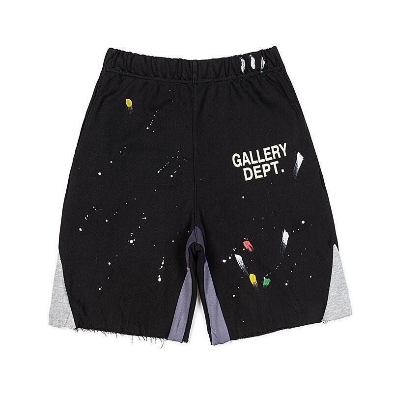 Vintage Streetwear Drawstring Waist Straight Leg Cotton Jogger Pants Men Women Hand-Painted Graffiti Print Lightweight