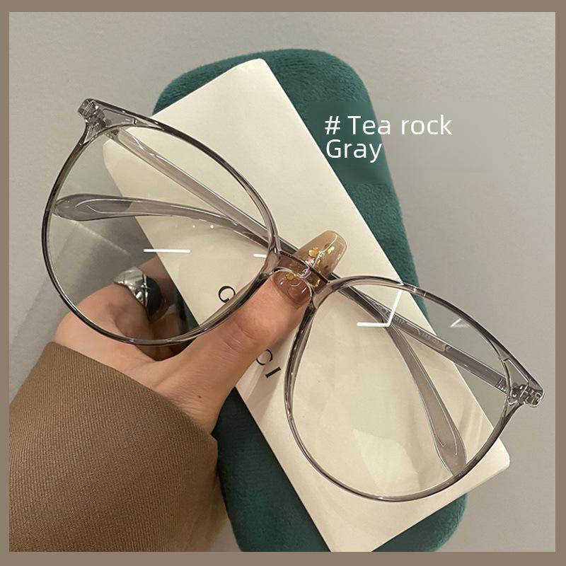 Женские ультралегкие оправы для очков TR Latte Coffee, большие и маленькие лица, совместимые с Degree, корейский стиль