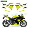 Для мотоцикла Ninja300 Ex300 Ninja 300 аксессуары для мотоцикла полные наклейки на кузов гоночное оформление обтекатель шлем наклейка на ветровое стекло