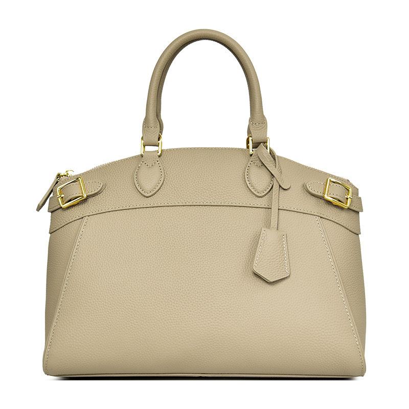 Женская сумка из натуральной кожи, женская новая большая сумка 2025 года, высококачественная кожаная сумка с верхним слоем, сумка через плечо, дорожная сумка