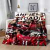 Liverpool Football Club Blanket Ultrasoft Suitable For Office Sofa Chair Four Seasons Universal Modern Best Holiday Gift For Friends Family