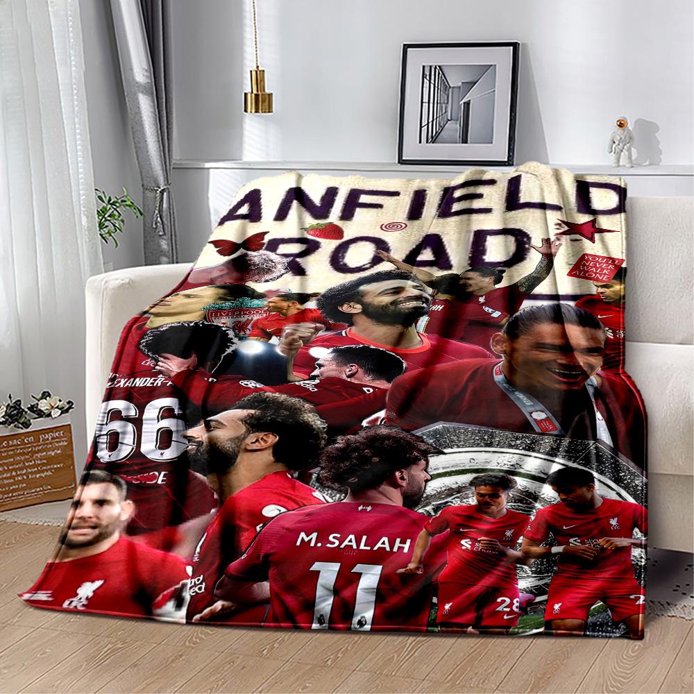 Liverpool Football Club Blanket Ultrasoft Suitable For Office Sofa Chair Four Seasons Universal Modern Best Holiday Gift For Friends Family