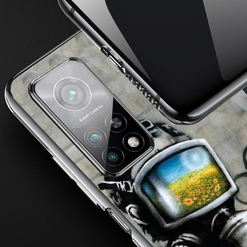 Чехол для телефона Street Art Banksy Graffiti для Xiaomi Redmi Note 15 14 13 12S 12 11 Pro Plus 14S 11S 11E 10 10S 11T 5G Персонализированный C