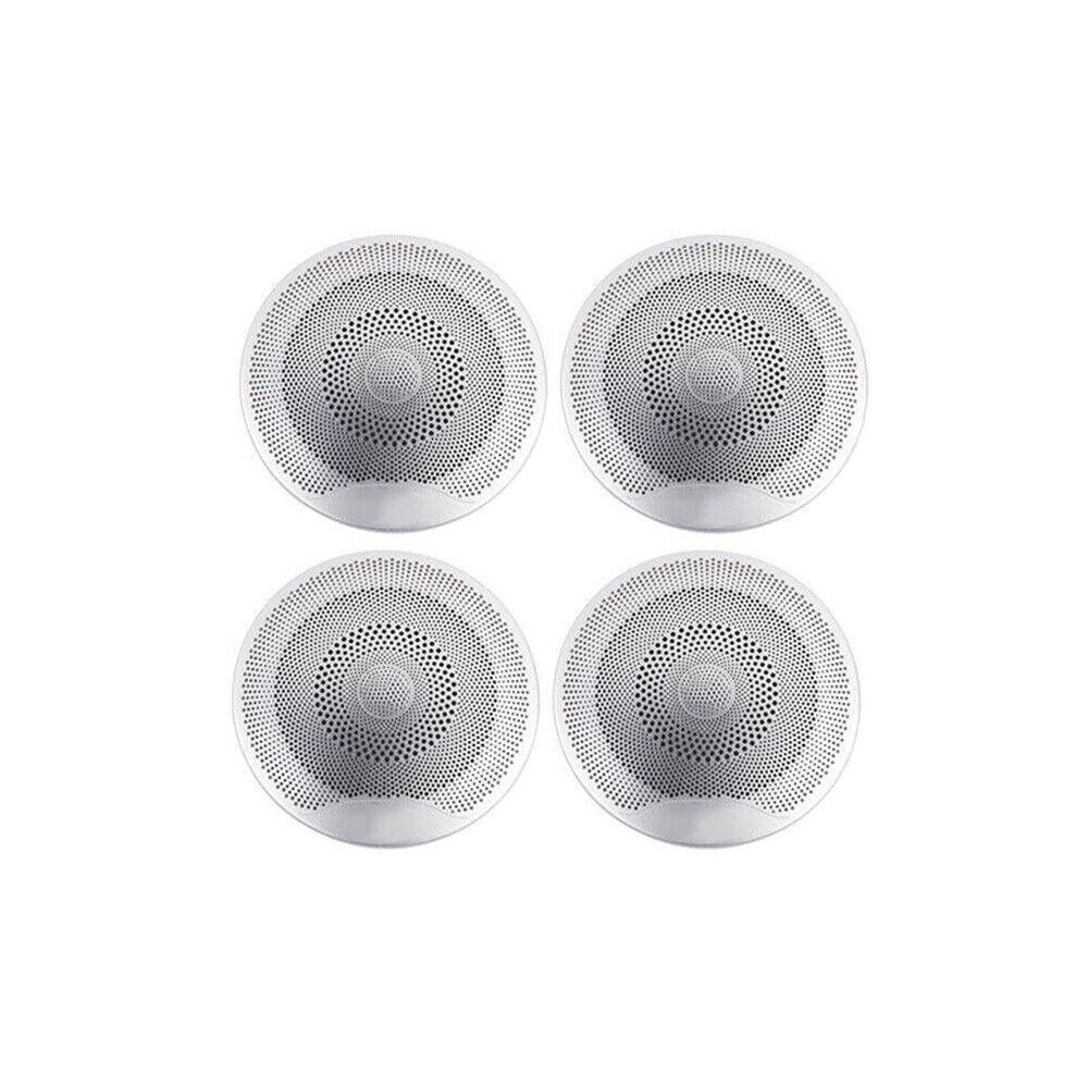 For Mercedes-Benz GLC 2016-2022 Silver Steel Inner Door Speaker Frame Cover Trim