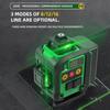 Multifunctional 4D 16 Lines Laser Level Selfleveling Function Leveling Tool Omnidirectional Ground