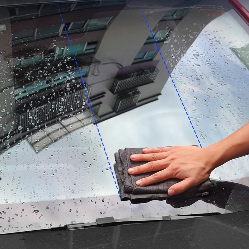 Автомобильная волшебная ткань, утолщенные салфетки для чистки, без следов, многоразовые тряпки из микрофибры для оконного стекла, полотенца, бытовые чистящие средства