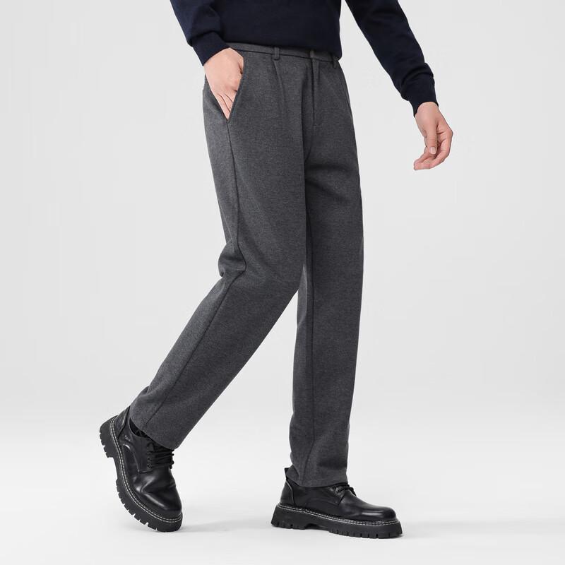 Fengxiao Men's Autumn/Winter Loose Straight-Leg Casual Pants