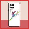 Акварельный Чехол с Рисунком Гимнастика Для Samsung Galaxy M56 M12 M06 M32 M52 M35 M55 M15 M11 M13 M14 M16 M36 M31 M53 M34 M54