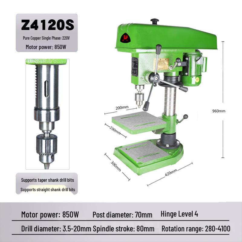 Deke Z516BC 16mm High Power 750W Bench Drill Press & Mill Machine