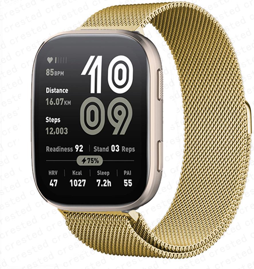 20 мм 22 мм ремешок для часов для Amazfit bip 6 5 Balance GTS 4 mini 2 2e 3 GTR 4 2 3 Pro миланская петля correa браслет huawei gt 5 Band