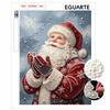 Christmas Santa Claus Pearl Painting Kit Handmade DIY Home Decoration Painting