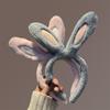 2023 Plush Rabbit Ear Headband: Cute & Fashionable Autumn/Winter Hair Accessory