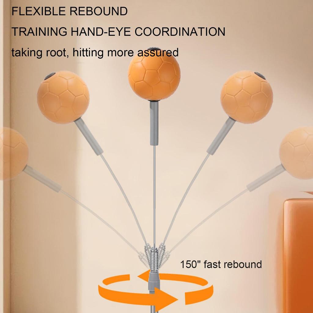 Vertical Boxing Ball Children's Reaction Speed Trainer Home Boxing Sandbag Venting Ball Decompression Boxing Target