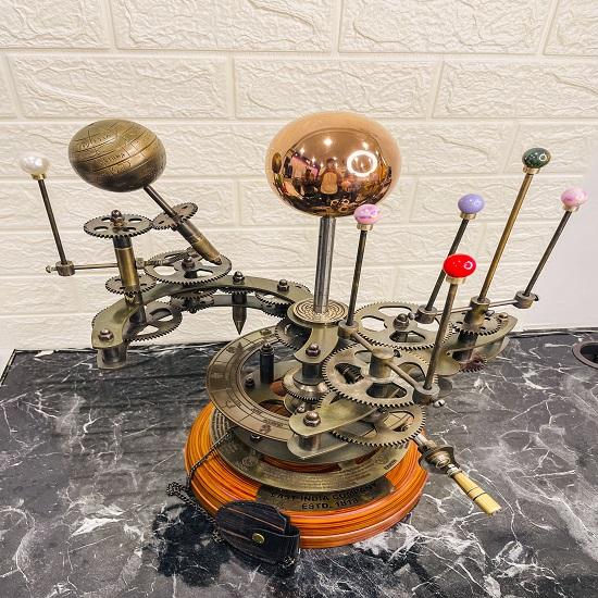 Orrery, вечная элегантность, полностью функциональная солнечная система, изготовленная вручную, Orrery, предмет коллекционирования, предмет декора для дома и офиса