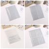 10pcs A5 Binder Inner Pages Transparent Idol Photo Album Inner Pages School
