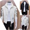Autumn New Style Young Men's Jackets, Handsome, Trendy and Versatile, Korean Version, Slim, Casual, Fashionable, Stand-up Collar Men's Jackets