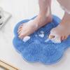 Non-slip Wash Foot Pad with Sucker Bath Massager Pad New Shower Mat  Bathroom
