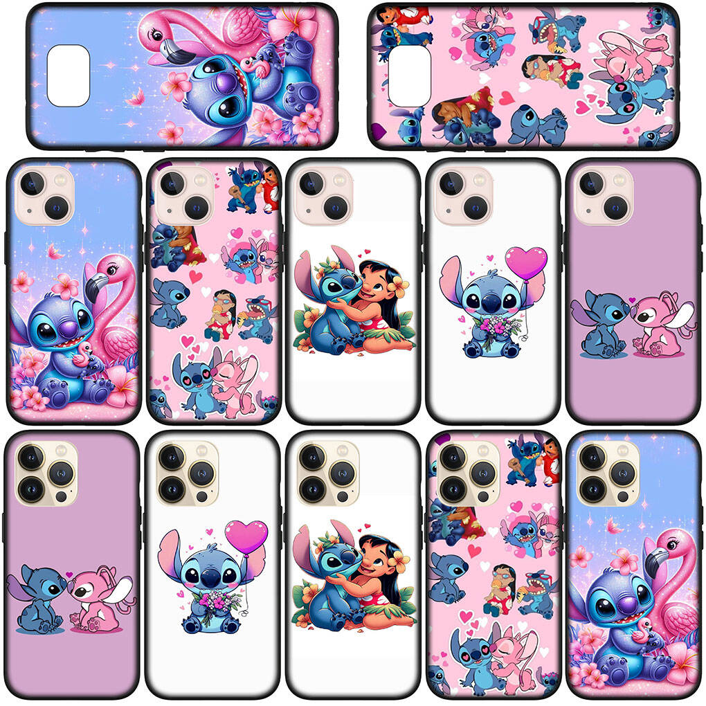 Для iPhone 17 16 15 Xiaomi Poco F7 F8 X7 X6 C85 C75 C71 M8 Redmi Note 14 13 12 11 Pro Max 14C 13C 15C A3 A4 Чехол для телефона Милый Лило Комиксы Стич Обложка
