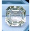 Beautiful Natural Light Yellow Citrine 13-14 Ct Asscher Cut Certified Gemstone