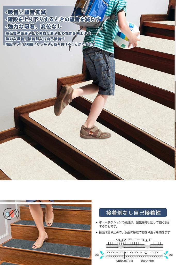 Лестница HUIJIE 15, лестница, снижает нагрузку на пол без ступенек, коврик для лестницы с защитой от падений и царапин, коврик для пожилых домашних животных, нескользящий [70X22 см, штук]