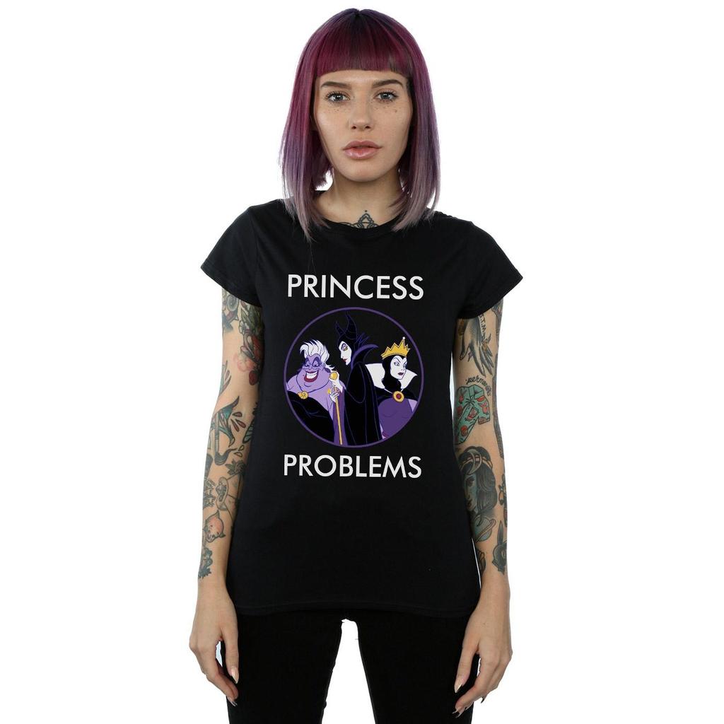 Disney Womens/Ladies Villains Princess Headaches Cotton T-Shirt