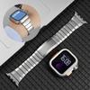 Роскошный корпус и ремешок из нержавеющей стали для Apple Watch Series 11/10 42мм 46 49 45 44мм Металл для Iwatch Ultra3/2/1 9 8 7 6 5 4 SE3/2