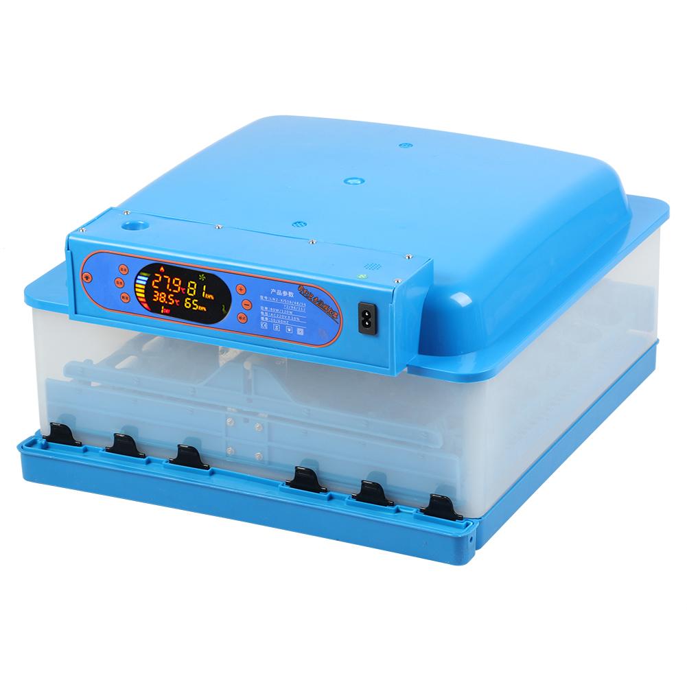 Farm Automatic 48 Eggs Digital Incubator Temperature Control Hatcher for ChickenUK Plug 220V