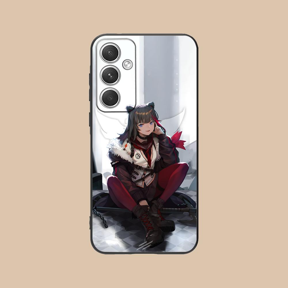 Чехол Arknights Zima Матовый ТПУ для мобильного телефона Samsung Galaxy S26 S25 S24 S23 S22 S21 S20 Note20 Plus FE Ultra Цветной Чехол