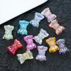 Acrylic Transparent Colorful Straight Hole Bow Accessories Handmade Diy Jewelry Accessories Making Bracelet Necklace Material