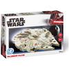 4D Cityscape Star Wars 3D Paper Model Kit (Millennium Falcon)